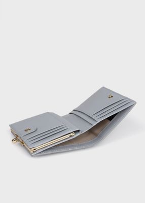 【Paul Smith】素敵！サプルレザー がま口2つ折り財布 サプルレザー がま口2つ折り財布（555405W011