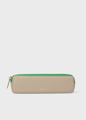 ＜Paul Smith (Women)＞サプルレザー　ペンケース（５５５４１４Ｗ０５５）