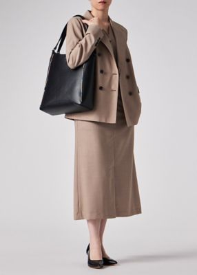 Paul Smith トートバッグ　スワールトリム　本革 Newスワールトリム トートバッグ（555415WN091T