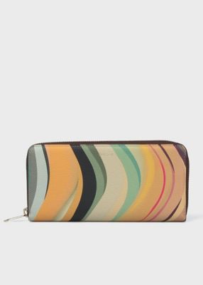 ＜Paul Smith (Women)＞Ｎｅｗスワール　長財布（５５５４１８Ｗ０６１）