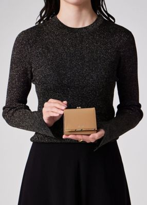 Newスワールトリム がま口3つ折り財布（555419W130