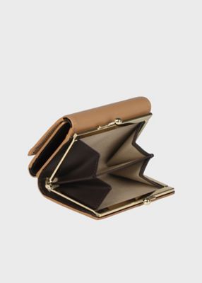 Newスワールトリム がま口3つ折り財布（555419W130