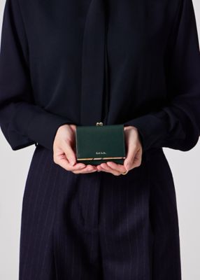 Newスワールトリム がま口3つ折り財布（555419W130