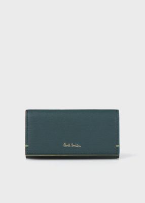 Paul Smith (Women)/ポール・スミス カラードエッジ キーケース(555422W743) オリーブ 財布・マネークリップ【三越伊勢丹/公式】