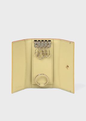 【新品 箱、紙袋付】Paul Smith キーケース BPS851 イエロー カラードエッジ キーケース（555422W743） | Paul Smith