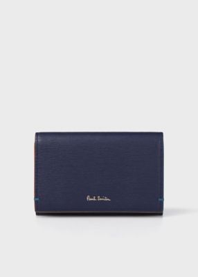 Paul Smith (Women)/ポール・スミス カラードエッジ 名刺入れ(555422W744) ネービーブルー 【三越伊勢丹/公式】