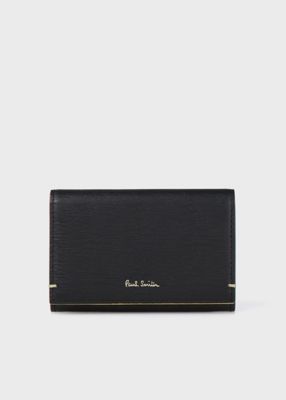 ＜Paul Smith (Women)＞カラードエッジ　名刺入れ（５５５４２２Ｗ７４４）