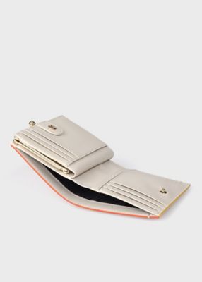 カラードエッジ がま口 2つ折り財布（555422W749） | Paul