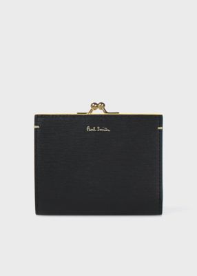 ＜Paul Smith (Women)＞カラードエッジ　がま口　２つ折り財布（５５５４２２Ｗ７４９）
