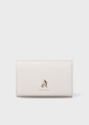 ＜Paul Smith (Women)＞マーケトリースワールラビット　名刺入れ（５５５４２４Ｗ１１３）
