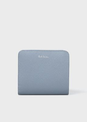 Paul Smith (Women)/ポール・スミス スワールプラー 2つ折り財布(555425W120) スカイブルー 財布・マネークリップ【三越伊勢丹/公式】