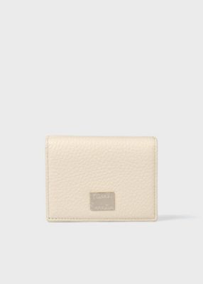 ＜Paul Smith (Women)＞メタルクロップドロゴ　３つ折り財布（５５５４３０Ｗ１６１）