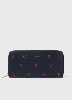 カラードゥードゥル ラウンドジップ 長財布（555433W181