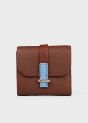 超美品 ポールスミス 長財布 ベルトストラップ レザー 11-26011908 ベルトストラップ 長財布（ブラウン） ｜ポール・スミス