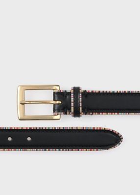 ツイストループロゴ レザーベルト（250705FR） | Paul Smith