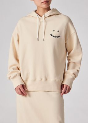 ウィメンズ ”Happy” フーデッドパーカ