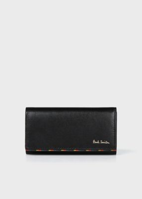 ＜Paul Smith (Men)＞ブライトストライプトリム　キーケース（８１３００５Ｐ８４２）