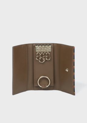 ブライトストライプトリム キーケース（813005P842CA