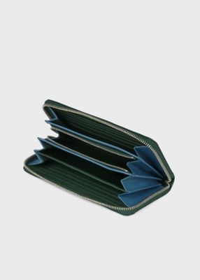 美品]ポールスミス メンズ長財布 ポールドローイング ラウンド
