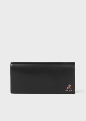 ＜Paul Smith (Men)＞マーケトリー　ブライトストライプ　ラビット　長財布（８１３０１８Ｐ９０６）