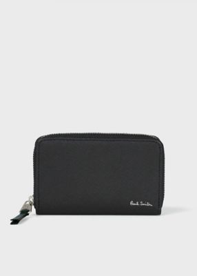 ＜Paul Smith (Men)＞ブライトストライププラー　　カード＆コインケース（８１３０１９Ｐ９１０）