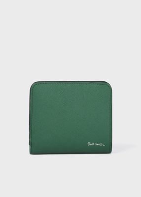 ＜Paul Smith (Men)＞ブライトストライププラー　　２つ折り財布（８１３０１９６６１０Ｐ９１５＿＿＿＿）