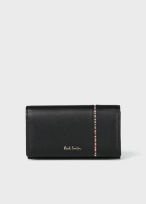 ＜Paul Smith (Men)＞シグネチャーストライプ　インバーテッド　キーケース（８１３０２５Ｇ１３０）