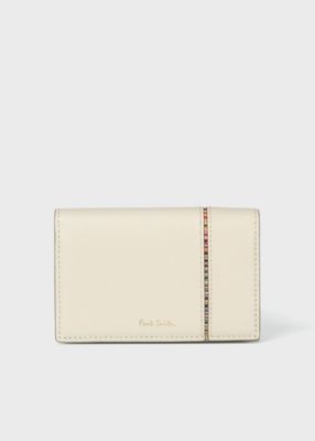 ＜Paul Smith (Men)＞シグネチャーストライプ　インバーテッド　名刺入れ（８１３０２５Ｇ１３１）