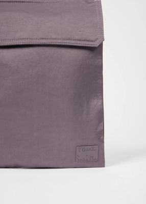 ”Ｃｒｏｐｐｅｄ　Ｌｏｇｏ”　シャイニーナイロン　ショルダーバッグ（８１３０４４８０１２ＮＳＨ）