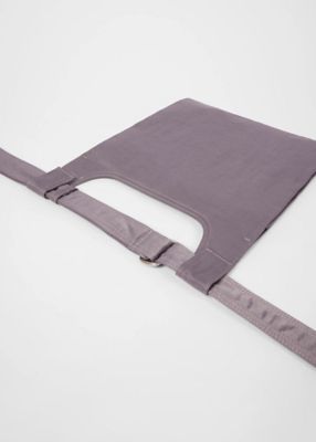 ”Ｃｒｏｐｐｅｄ　Ｌｏｇｏ”　シャイニーナイロン　ショルダーバッグ（８１３０４４８０１２ＮＳＨ）