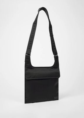 ”Ｃｒｏｐｐｅｄ　Ｌｏｇｏ”　シャイニーナイロン　ショルダーバッグ（８１３０４４８０１２ＮＳＨ）