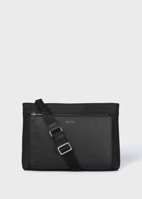 ＜Paul Smith (Men)＞ナイロンブライトストライプトリム　２ＷＡＹショルダーバッグ（８４３４０２Ｎ４５０）