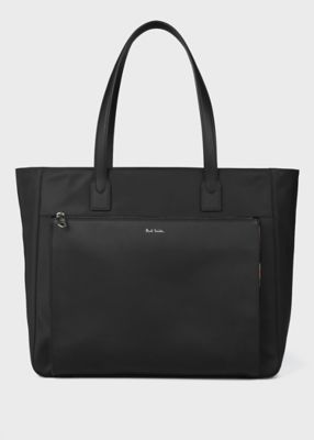 ＜Paul Smith (Men)＞ナイロンブライトストライプトリム　　トートバッグ（８４３４０２Ｎ４５６）