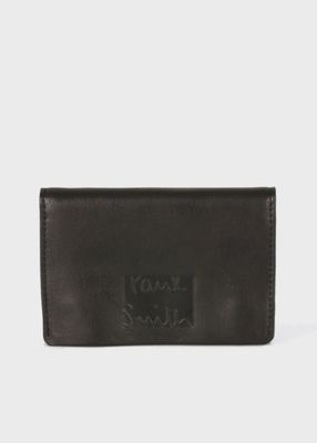 ☆【極美品】ポールスミス　レザーリュクスシャイン　三つ折り財布☆ 474 新品 ポールスミス レザーリュクスシャイン 三つ折り財布