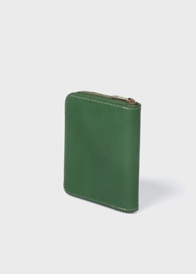 【新品】ポールスミス✨ステッチハイライト ラウンドジップ 長財布 グリーン 新品】ポールスミス✨ステッチハイライト ラウンドジップ 長財布