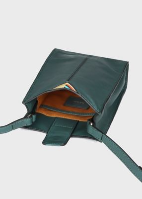 シグネチャーストライプトライアングル ミニショルダーバッグ