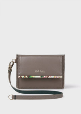 ＜Paul Smith (Women)＞マーガレットプリントトリム　パスケース（８４５００８６６４０Ｗ５６０＿＿＿＿）