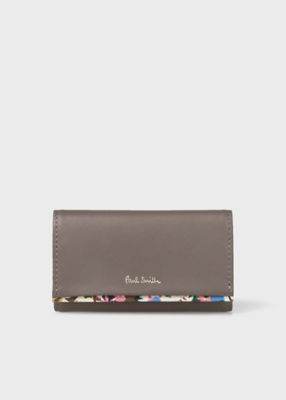 ＜Paul Smith (Women)＞マーガレットプリントトリム　キーケース（８４５００８６６５０Ｗ５６１＿＿＿＿）