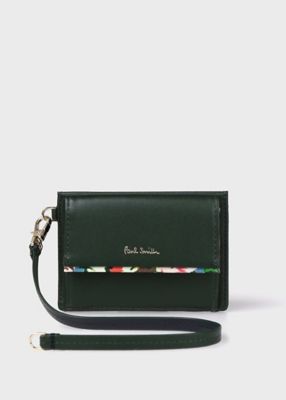 Paul Smith (Women)/ポール・スミス マーガレットプリントトリム パスケース(845008W560) 490ダークグリーン パスケース・IDホルダー【三越伊勢丹/公式】