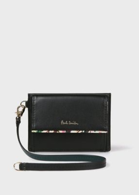 Paul Smith (Women)/ポール・スミス マーガレットプリントトリム パスケース(845008W560) 990クロ パスケース・IDホルダー【三越伊勢丹/公式】