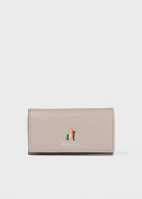 マーケトリーストライプラビット　キーケース（８４５００９Ｗ５８１）