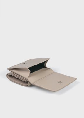 マーケトリーストライプラビット　３つ折り財布（８４５００９Ｗ５８３）