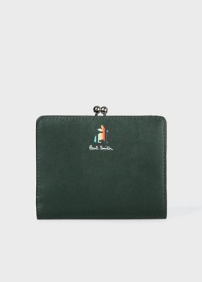 マーケトリーストライプラビット　がま口２つ折り財布（８４５００９Ｗ５８４）