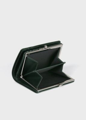 マーケトリーストライプラビット　がま口２つ折り財布（８４５００９Ｗ５８４）