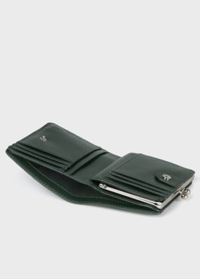 マーケトリーストライプラビット　がま口２つ折り財布（８４５００９Ｗ５８４）