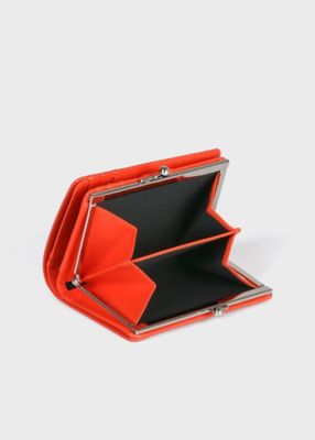マーケトリーストライプラビット　がま口２つ折り財布（８４５００９Ｗ５８４）