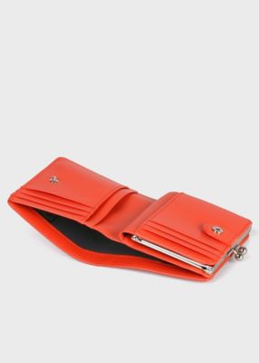 マーケトリーストライプラビット　がま口２つ折り財布（８４５００９Ｗ５８４）