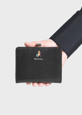 マーケトリーストライプラビット　がま口２つ折り財布（８４５００９Ｗ５８４）