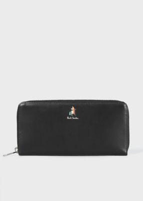 ＜Paul Smith (Women)＞マーケトリーストライプラビット　長財布（８４５００９Ｗ５８５）
