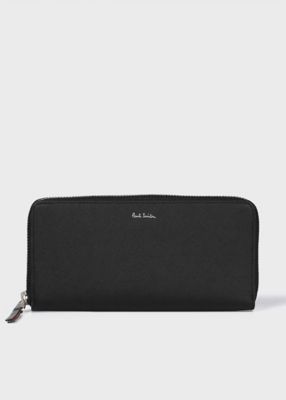 ＜Paul Smith (Women)＞アーティストストライププラー　ラウンドジップ長財布（８４５０１１Ｗ５７４）